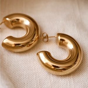 Chic Style Earrings-18k Gold Plated